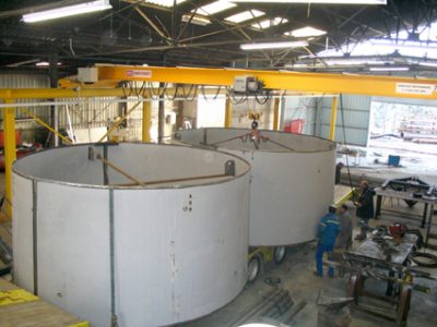 Construction de bacs Naphta