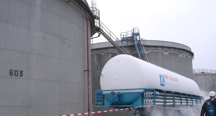Inertage azote