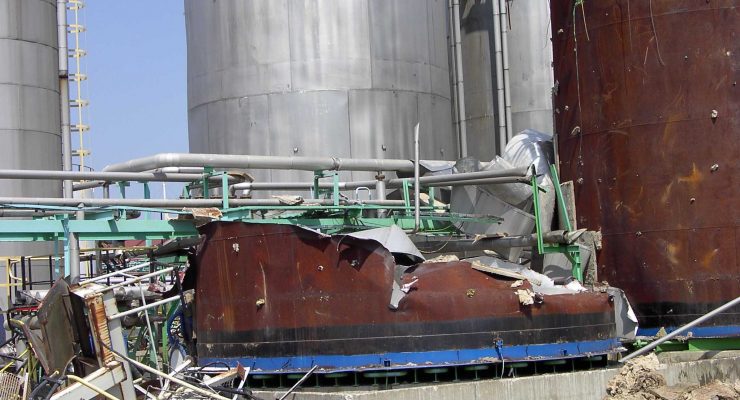 démolition cuve RF2