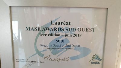 exojacket lauréat MASE AWARDS