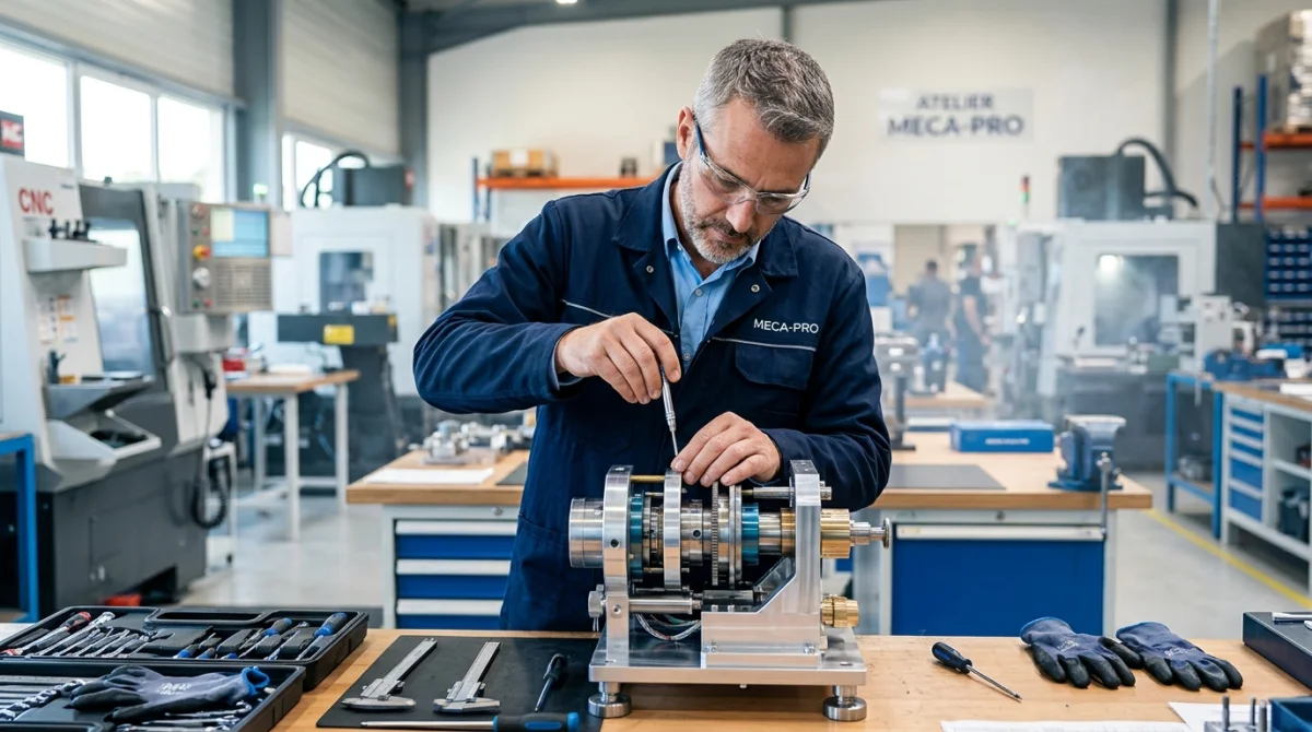 Réussir le montage mécanique sur un site de production