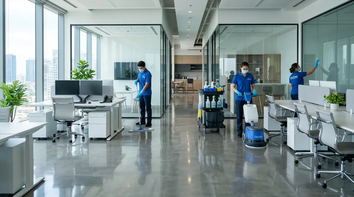 combien coûte nettoyage bureaux