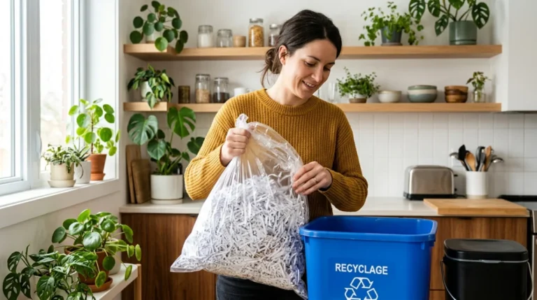 dans quelle poubelle mettre le papier déchiqueté
