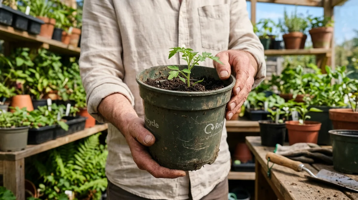 dans quelle poubelle jeter les pots de fleurs en plastique