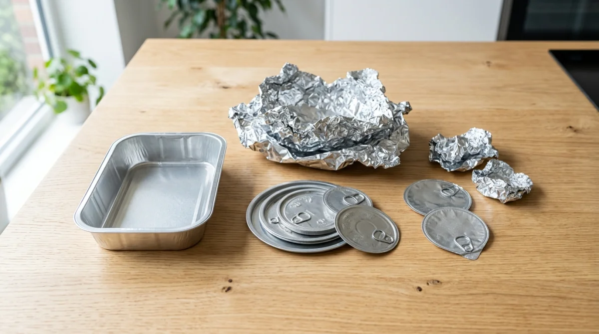 dans quelle poubelle jeter le papier aluminium