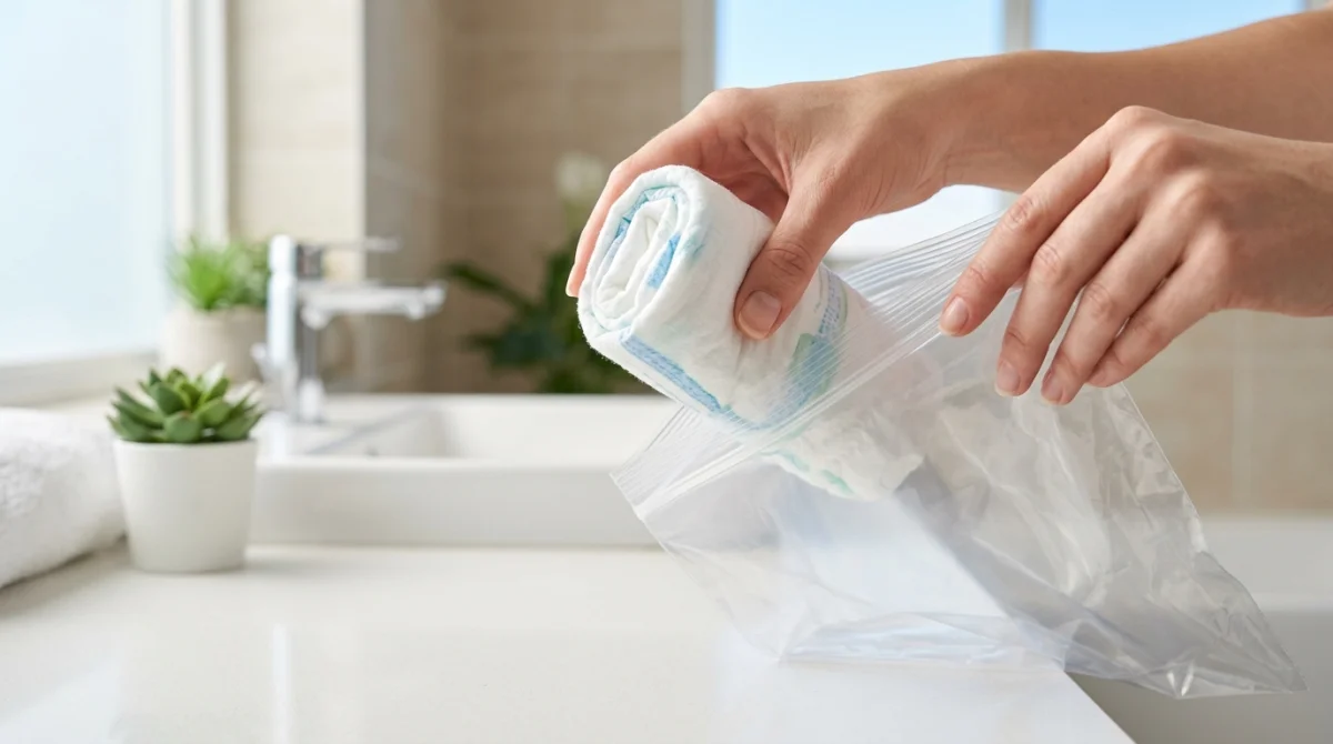 dans quelle poubelle jeter les protections urinaires