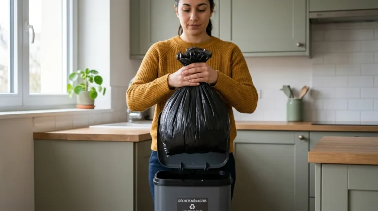 dans quelle poubelle jeter les sacs plastiques