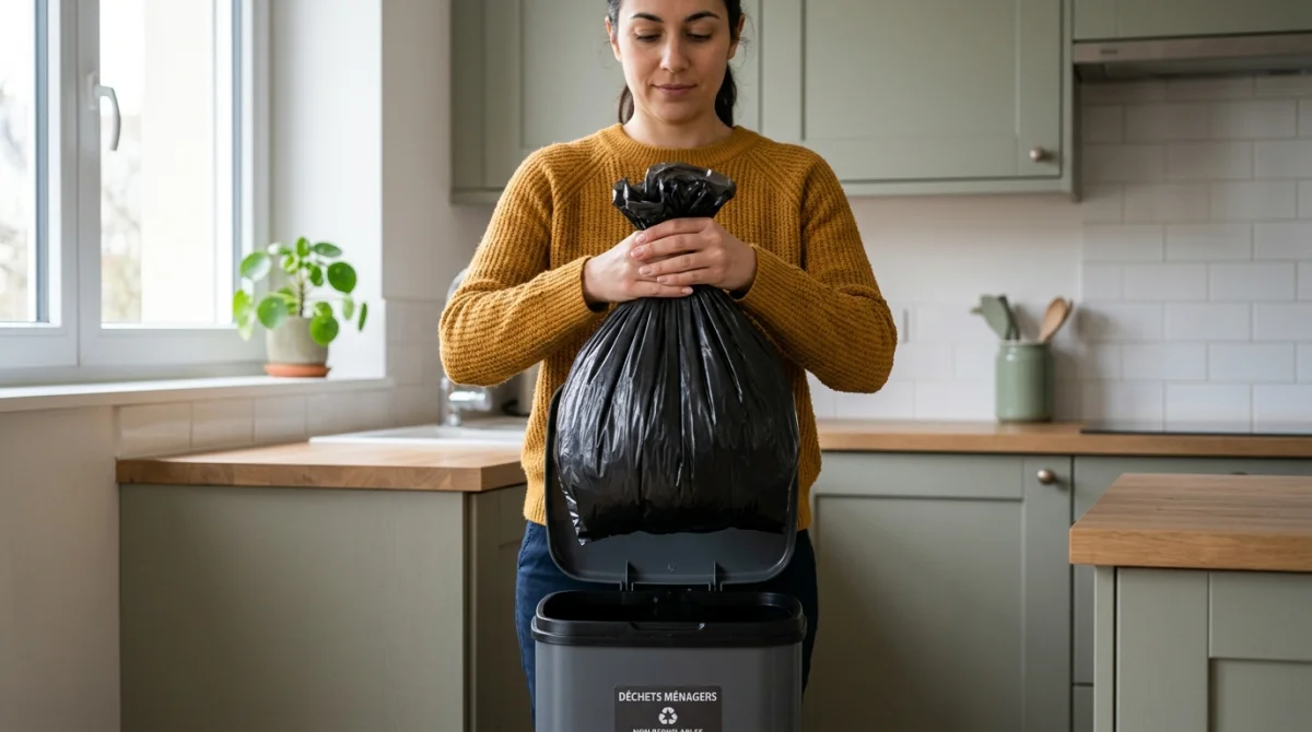 dans quelle poubelle jeter les sacs plastiques