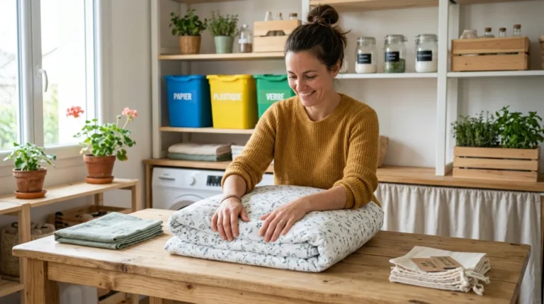 peut-on jeter une couette à la poubelle