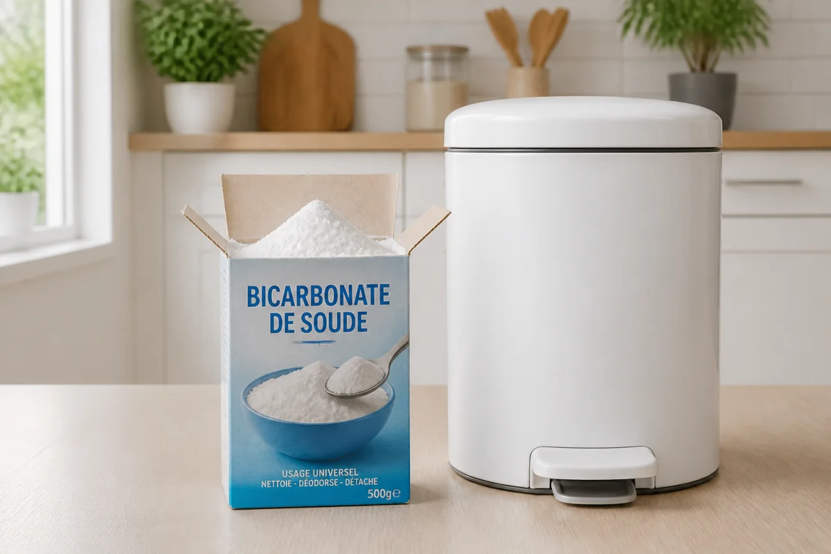 comment désodoriser une poubelle