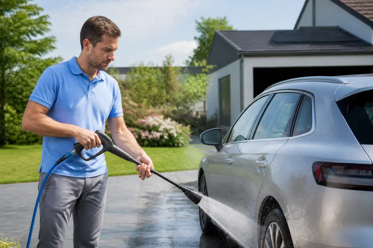 comment utiliser un nettoyeur haute pression karcher